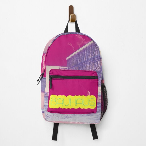 Item preview, Bauhaus Dessau, modern architecture, pink designed and sold by Mauswohn.