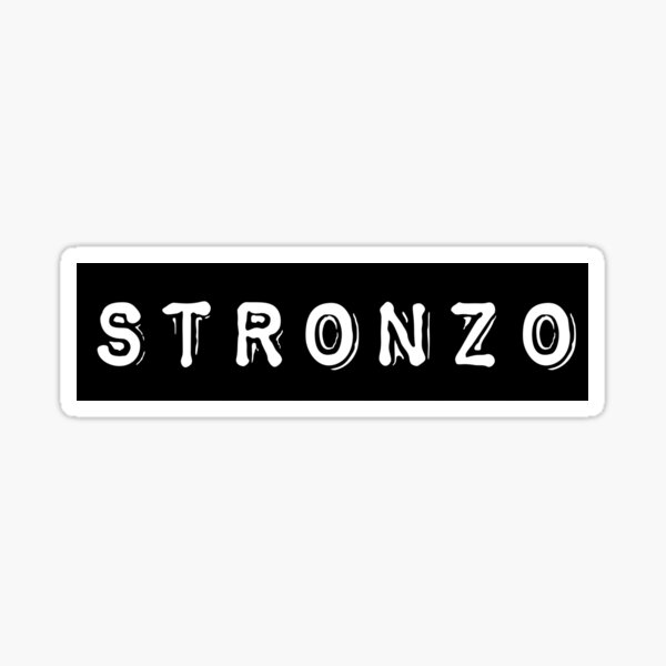 Stronzo Sticker