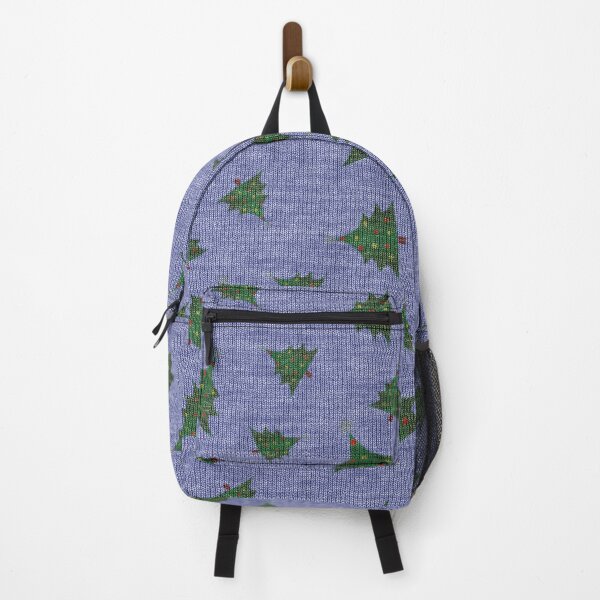Item preview, Blue Green Christmas Tree Knitted Woollen Texture designed and sold by James-Cole.