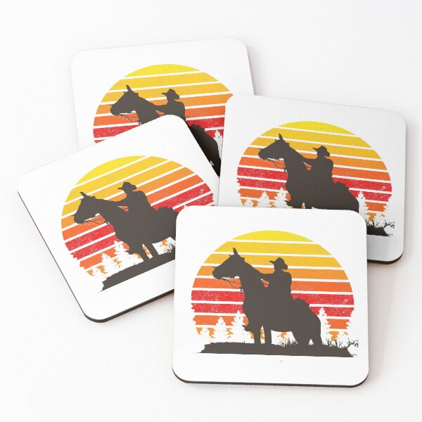 Item preview, Cowboy Retro Vintage Sunset Graphics T-shirts designed and sold by ThaphadaArtGall.