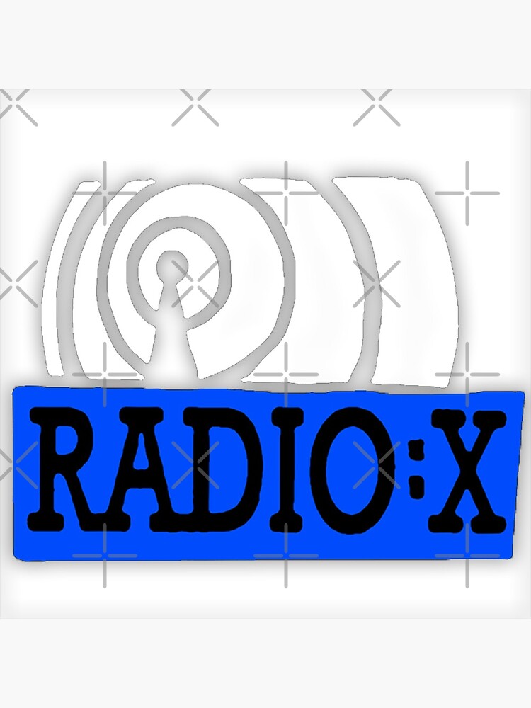 "Grand Theft Auto San Andreas Radio X Radio Station Logo