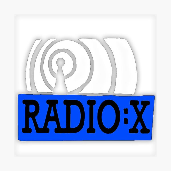 "Grand Theft Auto San Andreas Radio X Radio Station Logo