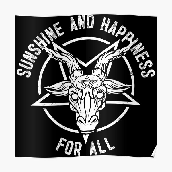 "Heavy Metal Band Fan Gift Shirts Metalhead Black Goth Style" Poster