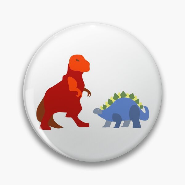 Item preview, Tyrannosaurus Rex & Stegosaurus designed and sold by roura356a.