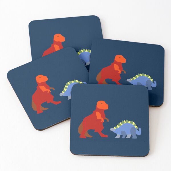 Item preview, Tyrannosaurus Rex & Stegosaurus designed and sold by roura356a.