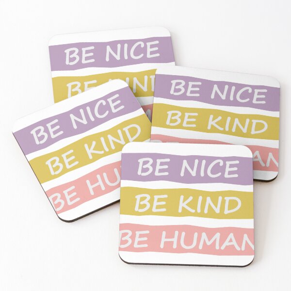 Item preview, be nice be kind be human designed and sold by ranafakhar.