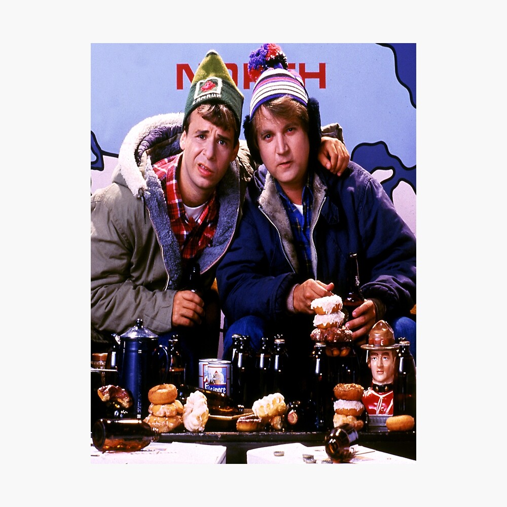 Bob and Doug McKenzie Full Sized Vintage Art
