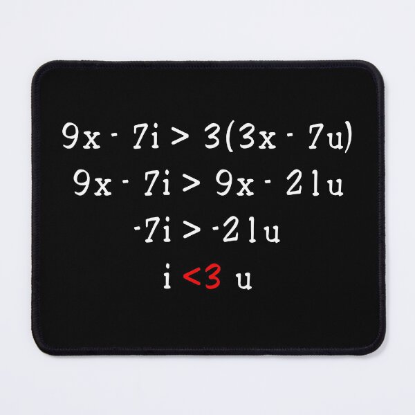 Item preview, I Love You In Math designed and sold by yphien.