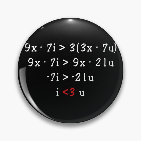 Artikelvorschau, Ich liebe dich in Mathe entworfen und verkauft von yphien.