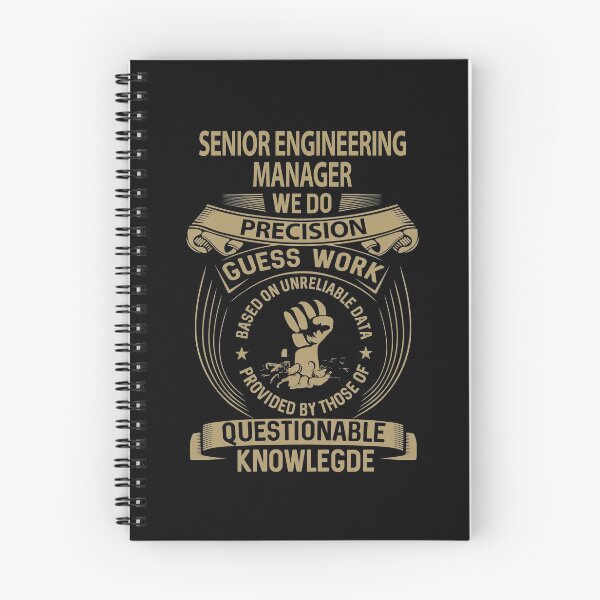 Item preview, Senior Engineering Manager T Shirt - We Do Precision Job Gift Item Tee designed and sold by natalinedk.