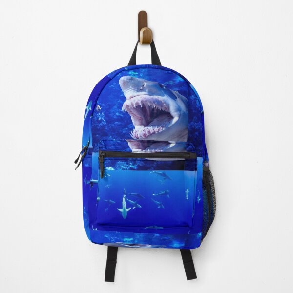 Item preview, Fierce Shark in the deep blue sea designed and sold by Hinny8.