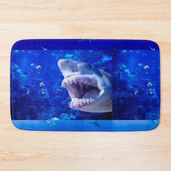 Item preview, Fierce Shark in the deep blue sea designed and sold by Hinny8.