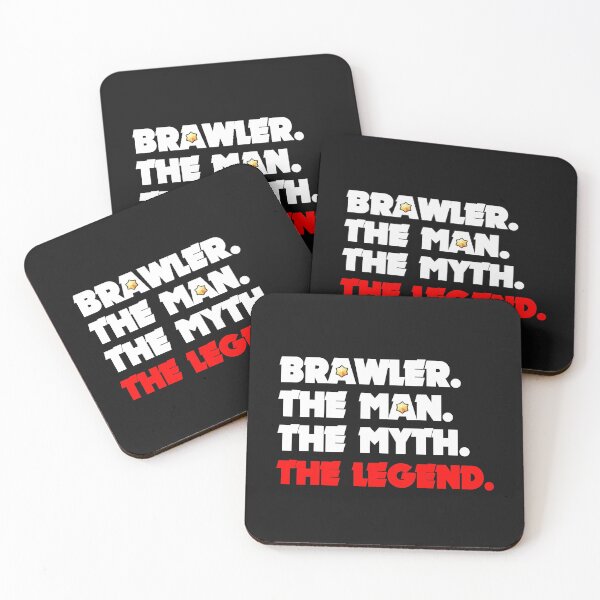 Item preview, Brawler, The Man, The Myth, The Legend, B Stars player designed and sold by KlaraMacinka.
