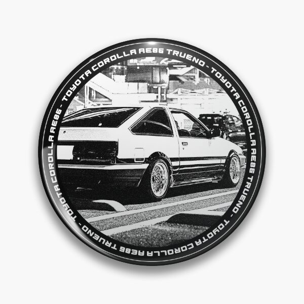 Item preview, TOYOTA COROLLA AE86 TRUENO Black 'N White 4 (Black Version) designed and sold by Cero81.