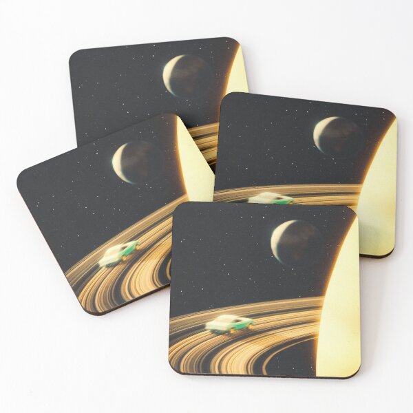 Item preview, Saturn Highway - Retro-Futuristic Collage Artwork Design Adventure and Exploration designed and sold by Taudalpoi.
