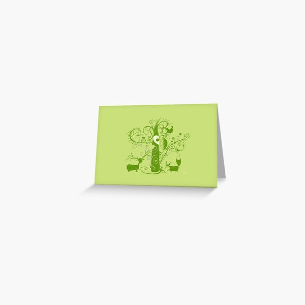 Nature rulz! Greeting Card