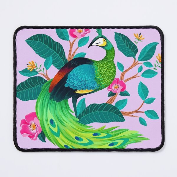 Item preview, Beautiful Green Peacock  designed and sold by banothsonu.