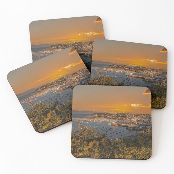 Item preview, Brixham Harbour At Sunset designed and sold by rawshutterbug.