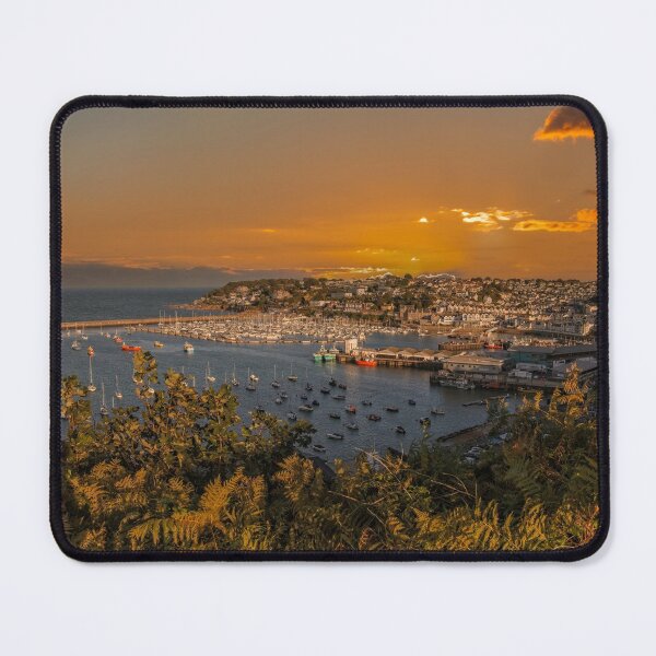 Item preview, Brixham Harbour At Sunset designed and sold by rawshutterbug.