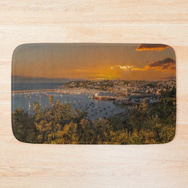 Item preview, Brixham Harbour At Sunset designed and sold by rawshutterbug.