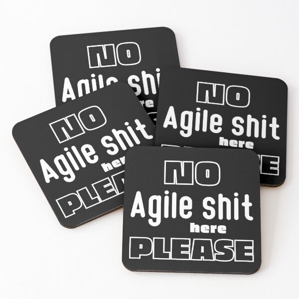 Item preview, No Agile Shit Here Please designed and sold by trendingatees.