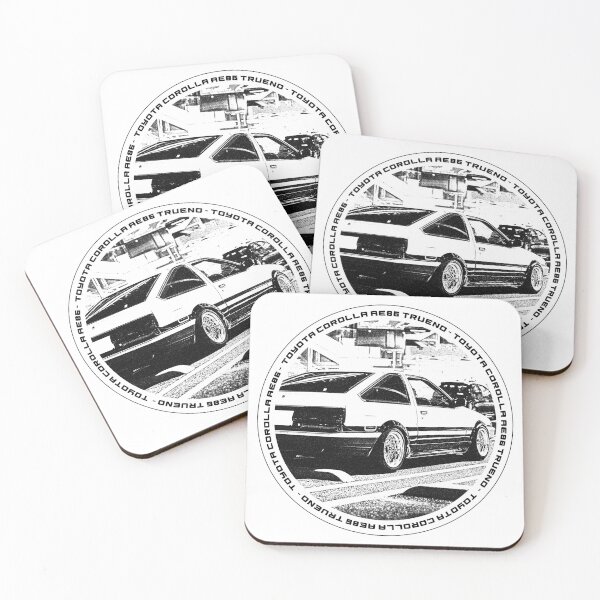 Item preview, TOYOTA COROLLA AE86 TRUENO Black 'N White 4 designed and sold by Cero81.