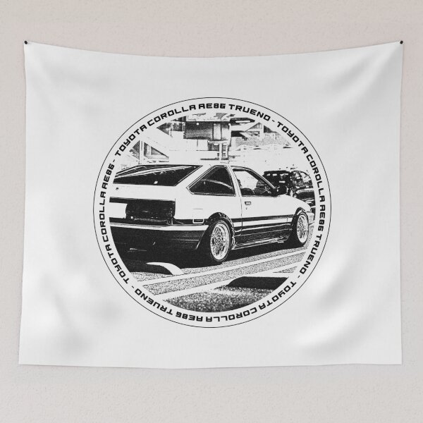 Item preview, TOYOTA COROLLA AE86 TRUENO Black 'N White 4 designed and sold by Cero81.