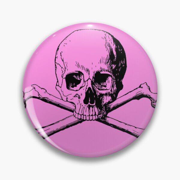 Item preview, Pink skull and bones  designed and sold by NoahDea.