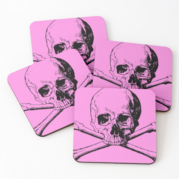 Item preview, Pink skull and bones  designed and sold by NoahDea.