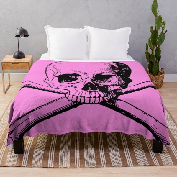 Item preview, Pink skull and bones  designed and sold by NoahDea.