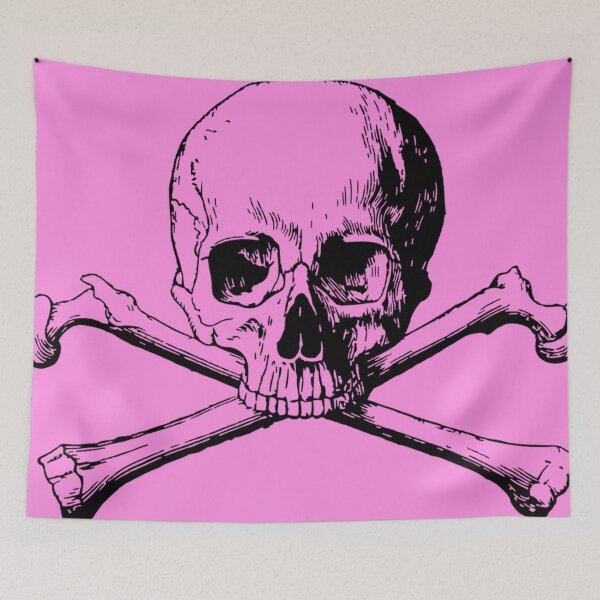 Item preview, Pink skull and bones  designed and sold by NoahDea.