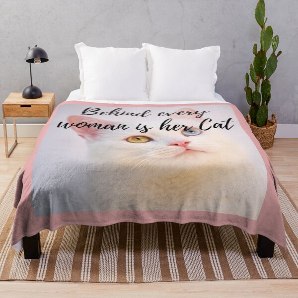 Item preview, Behind every woman is her Cat designed and sold by S-S16.