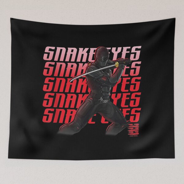 Item preview, Snake Eyes Warrior Word Stack T-Shirt designed and sold by Louisedereca.