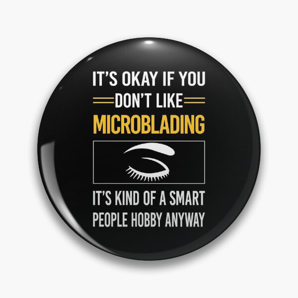 Item preview, Funny Smart People Microblading Microblade designed and sold by fatherbarliman.