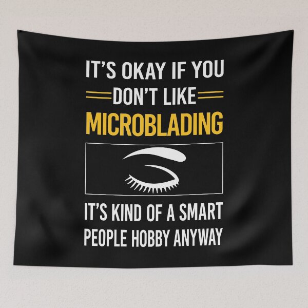 Item preview, Funny Smart People Microblading Microblade designed and sold by fatherbarliman.