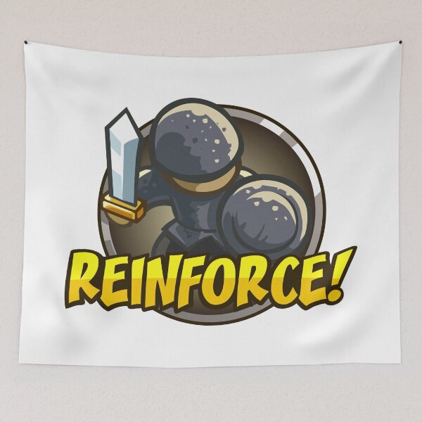 Item preview, Reinforce! designed and sold by Jizzuz.
