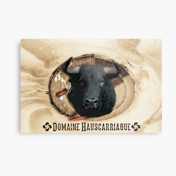 Commande Personnalisée - Domaine Hauscarriague Impression métallique