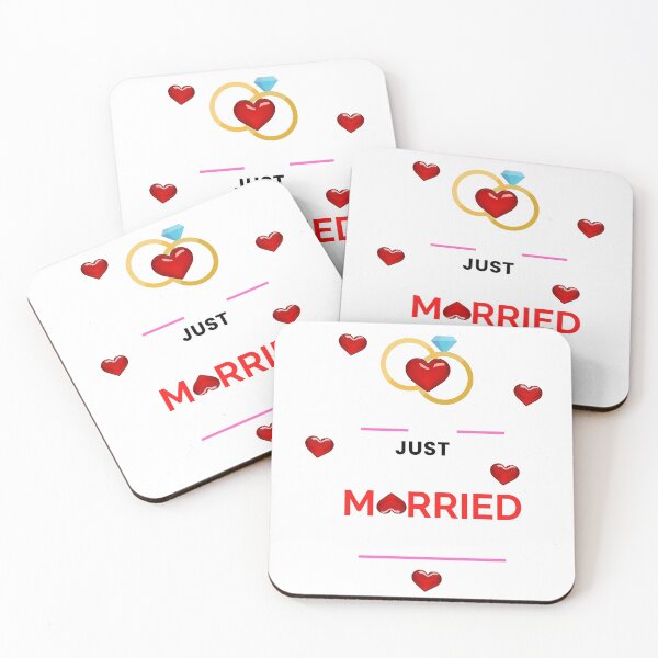 Item preview, Just Married designed and sold by AlphaRid.