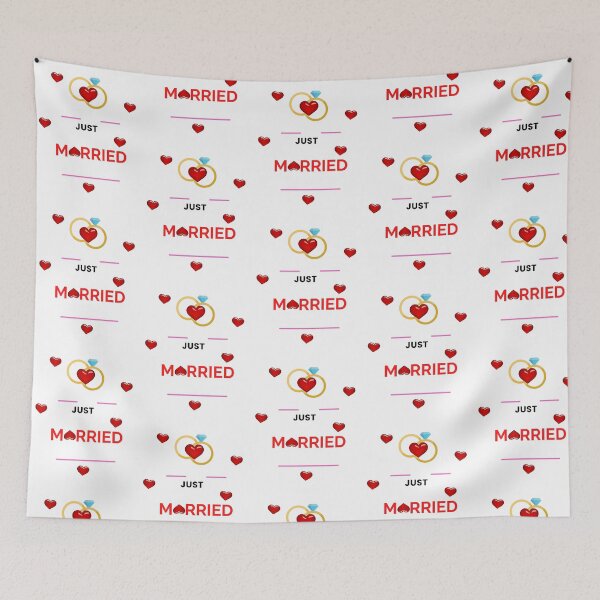 Item preview, Just Married designed and sold by AlphaRid.