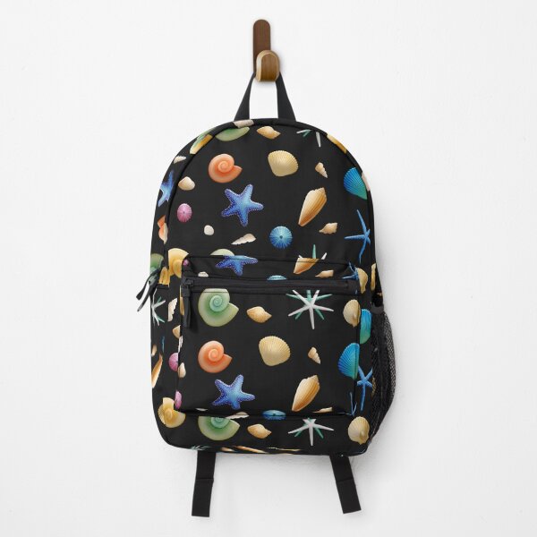 Item preview, Everyone loves Colorful Sea Shells - on Black designed and sold by simpleones.
