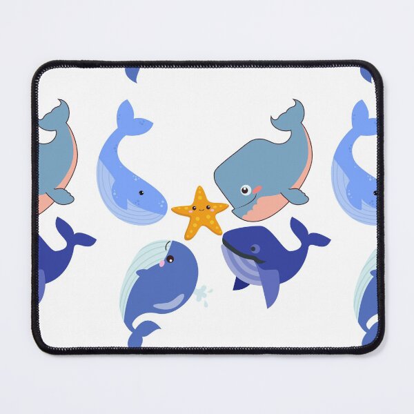 Item preview, Funny Whales and starfish designed and sold by Hinny8.
