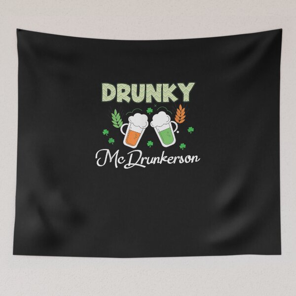 Item preview, Drunky McDrunkenson Drunk Irishman St. Pattty's Drinking T-Shirt designed and sold by shop   luisant.