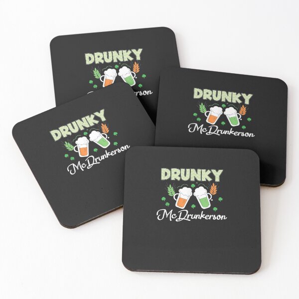 Item preview, Drunky McDrunkenson Drunk Irishman St. Pattty's Drinking T-Shirt designed and sold by shop   luisant.