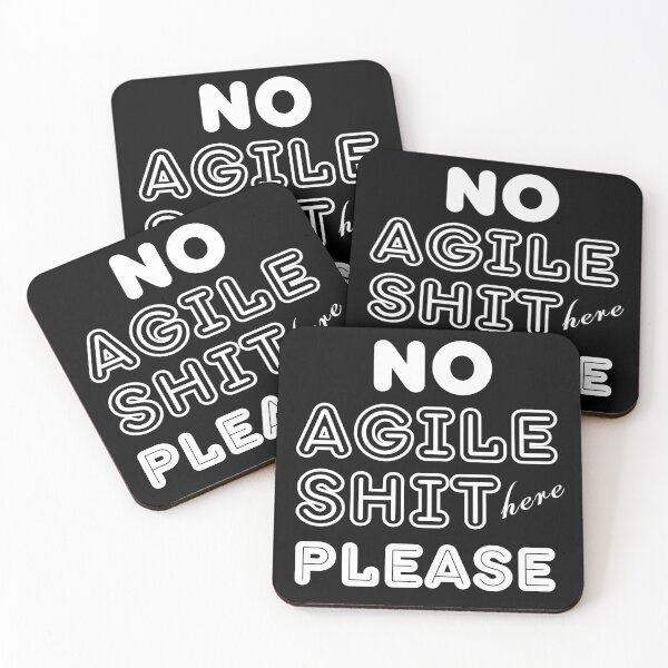 Item preview, No Agile Shit Here Please designed and sold by trendingatees.