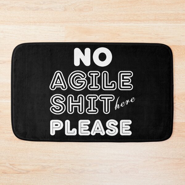 Item preview, No Agile Shit Here Please designed and sold by trendingatees.
