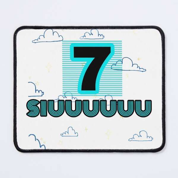 Item preview, Siuuuuu 7 Cristiano ronaldo  designed and sold by sizamix.
