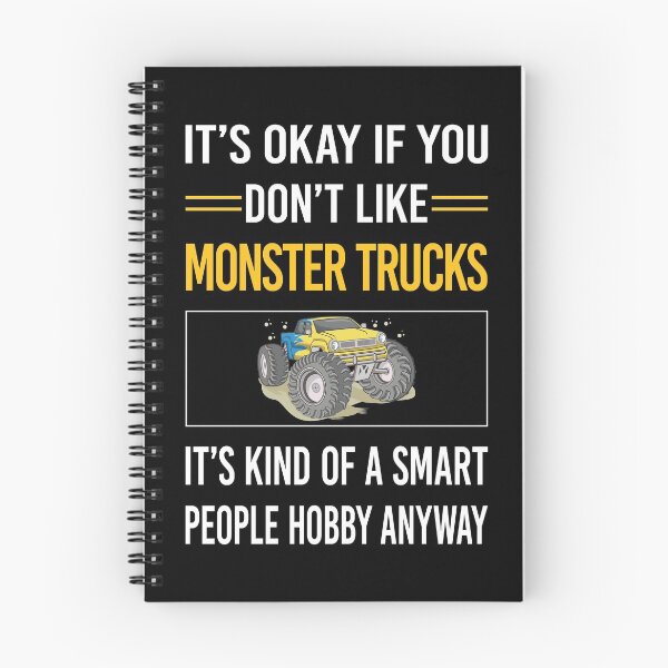Item preview, Funny Smart People Monster Truck Trucks designed and sold by fatherbarliman.