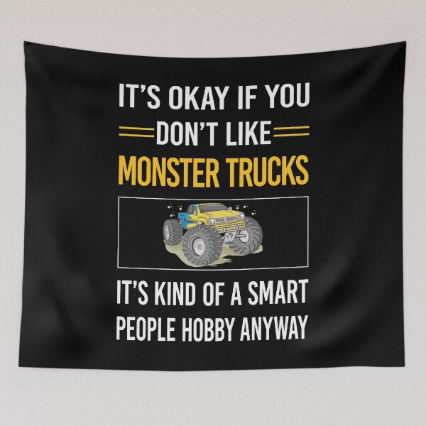 Item preview, Funny Smart People Monster Truck Trucks designed and sold by fatherbarliman.