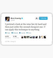 Ezra Koenig tweet Sticker