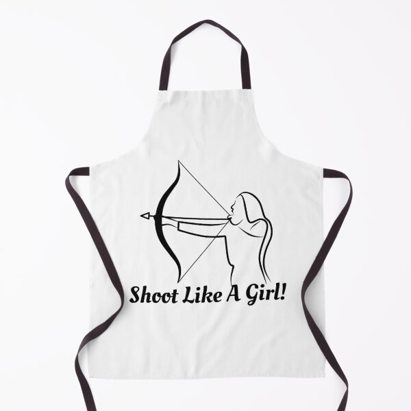 Item preview, Shoot Like A Girl! Funny T-shirt women gift designed and sold by InnovantDesigns.